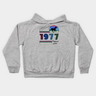 43 Years Old - Made in 1977 - 43th Birthday Men Women Kids Hoodie